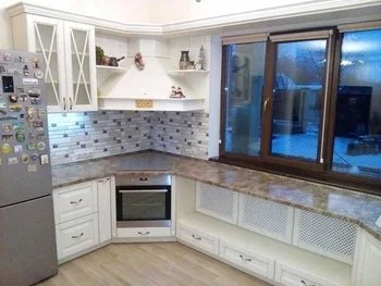 Шикарна кухня для Ігоря з масиву Ясеня