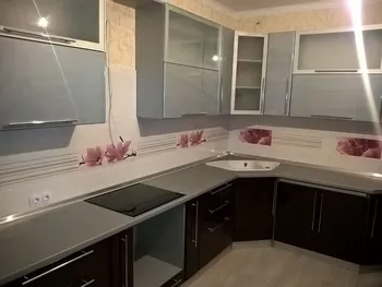 Кухня в алюмінієвому профілі